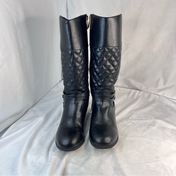 Michael Kors Makena Black Boots Size 5 - Picture 2 of 11